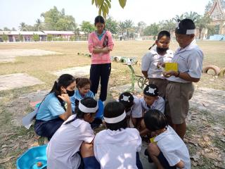 128. ค่ายวิชาการสะเต็มศึกษาเพื่อส่งเสริมการเรียนรู้ สำหรับนักเรียนโรงเรียนบ้านสระสิงห์โต อำเภอเมือง จังหวัดกำแพงเพชร วันที่ 8 มีนาคม 2566